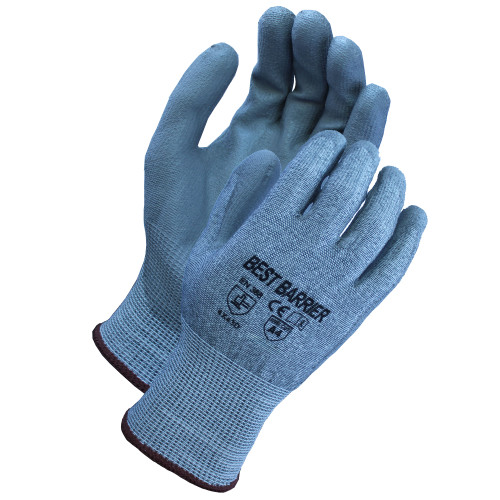 ProWorks® A4, Gray IE Shell, Gray Polyurethne Coated Palm & Fingers Gloves