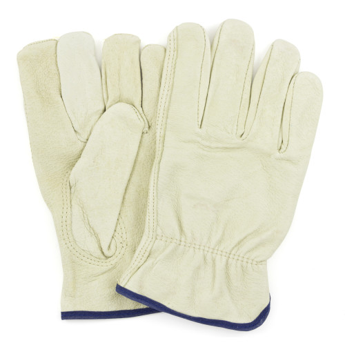COW GRAIN LEATHER DRIVERS GLOVES-XLG