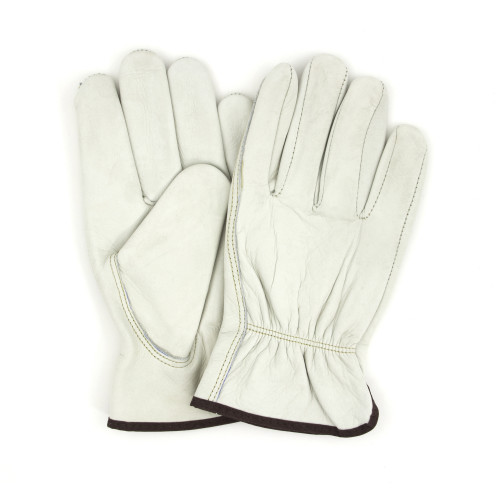 PIG SKIN LEATHER DRIVERS GLOVES-LG